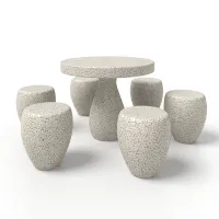Стол со стульями Ellisse